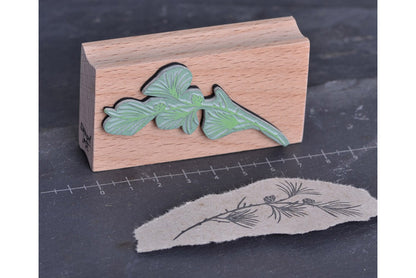 Stempel Jazz Rubber Stamp - Cedar Branch | Flywheel | Stationery | Tasmania