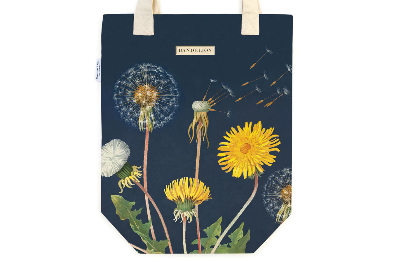 Cavallini Tote Bag - Dandelion | Flywheel | Stationery | Tasmania