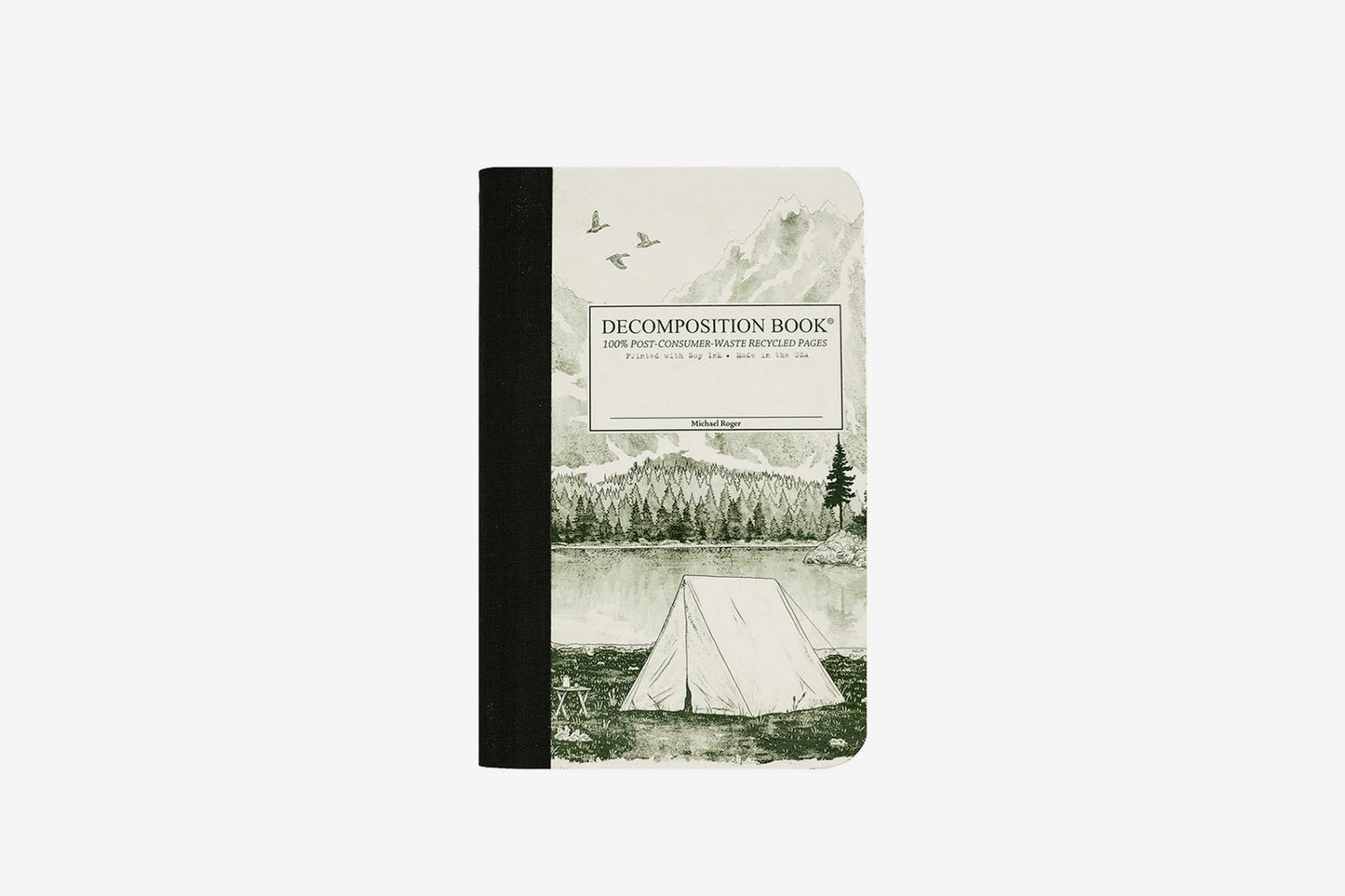 Decomposition Book Pocket - Mountain Lake | Flywheel | Stationery | Tasmania