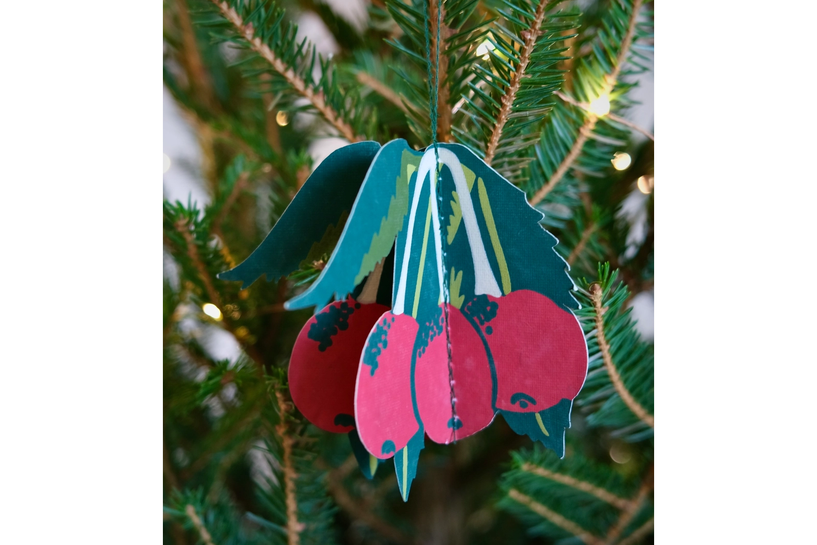 East End Press Paper Ornaments - Festive Foliage | Flywheel | Stationery | Tasmania