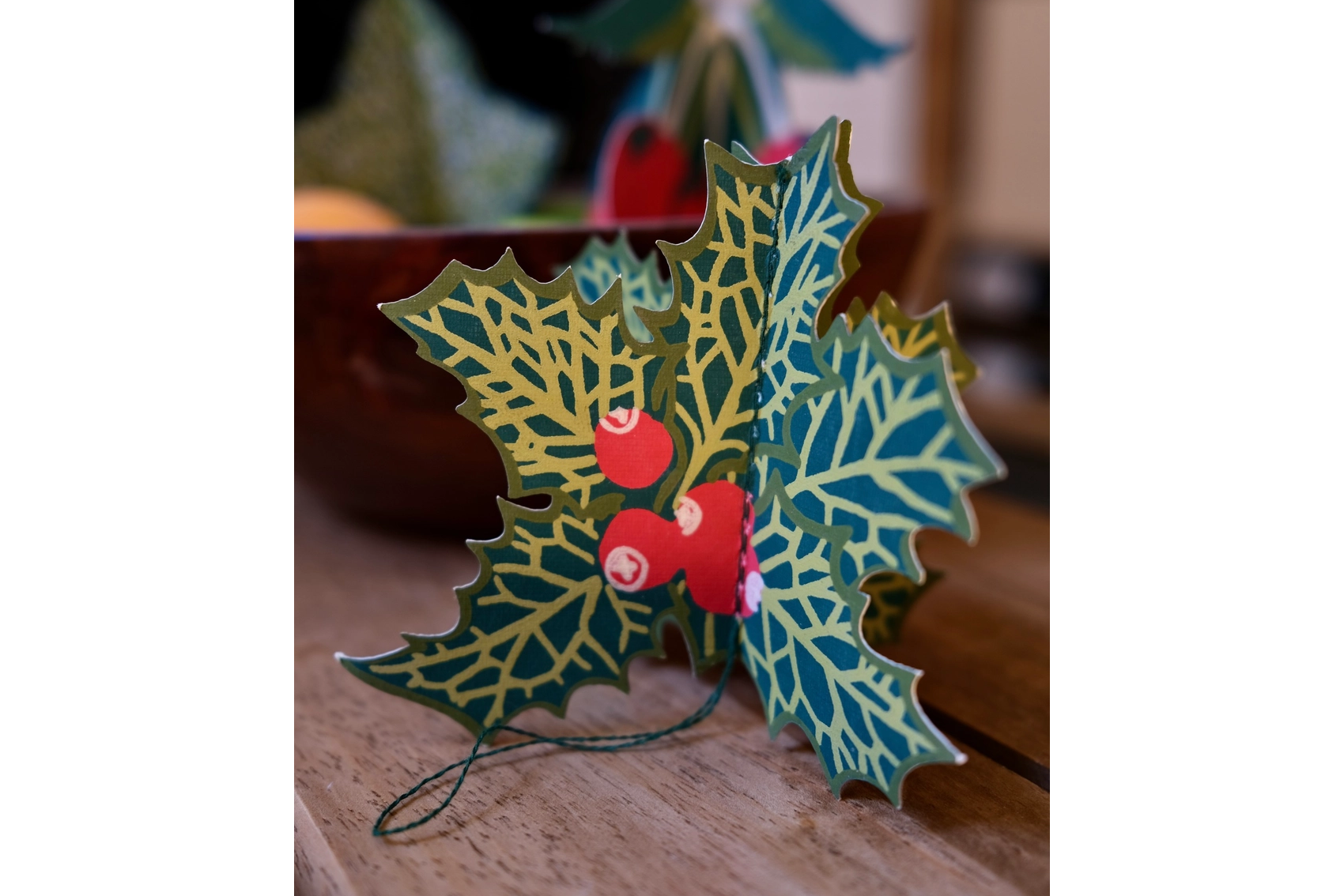 East End Press Paper Ornaments - Festive Foliage | Flywheel | Stationery | Tasmania