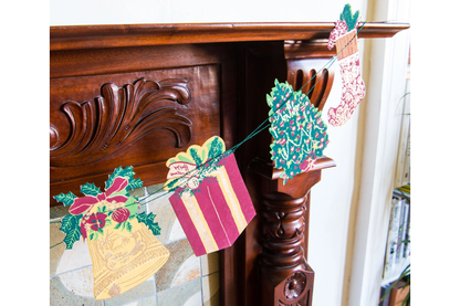 East End Press Sewn Garland - Christmas | Flywheel | Stationery | Tasmania