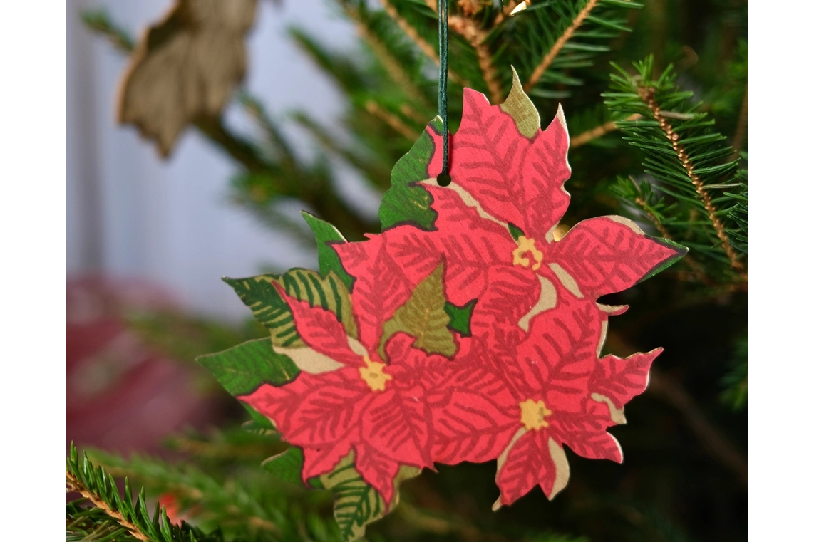 East End Press Wooden Ornaments - Festive Foliage | Flywheel | Stationery | Tasmania