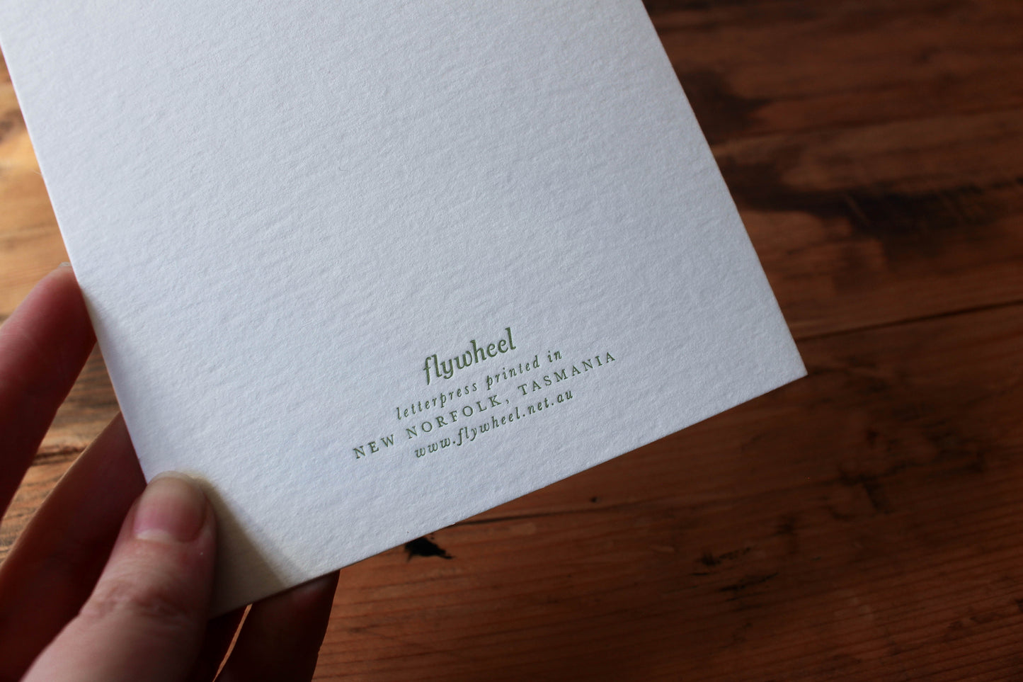 Letterpress Greeting Card - Summer Bouquet | Flywheel | Stationery | Tasmania