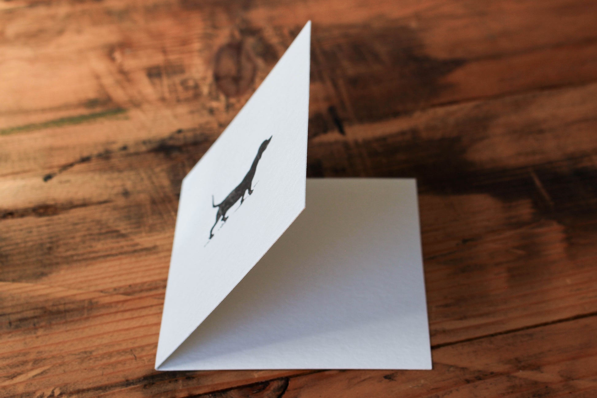 Letterpress Notecard - Dachshund | Flywheel | Stationery | Tasmania