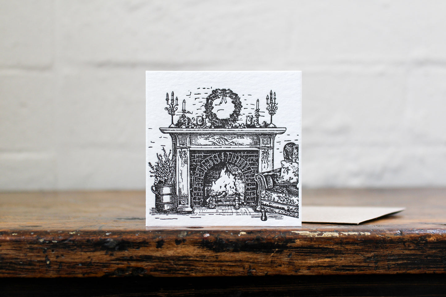 Letterpress Christmas Notecard Box Set - Classic Christmas | Flywheel | Stationery | Tasmania