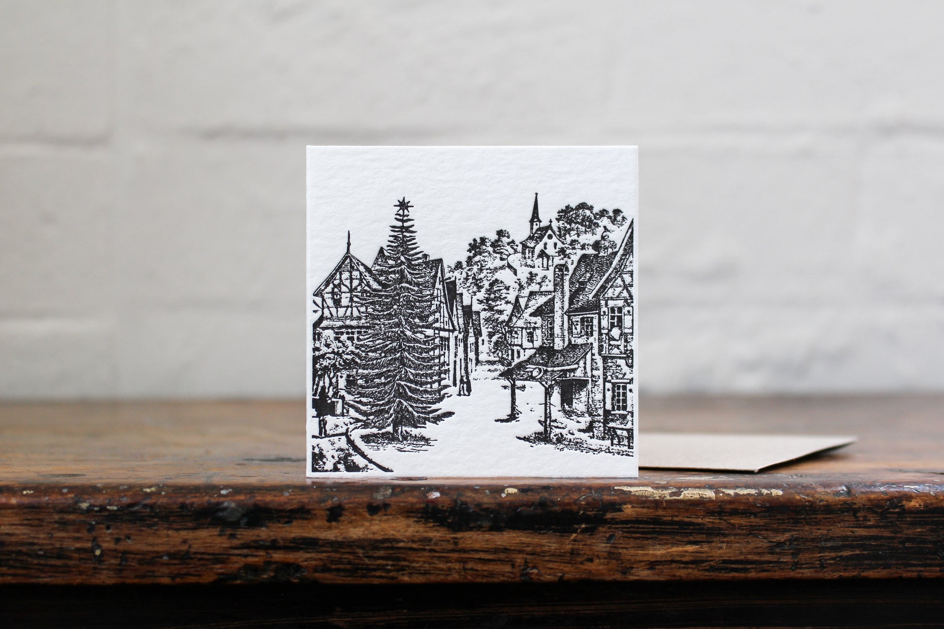 Letterpress Christmas Notecard Box Set - Classic Christmas | Flywheel | Stationery | Tasmania