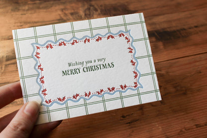 Letterpress Christmas Notecard Box Set - Ornamental | Flywheel | Stationery | Tasmania