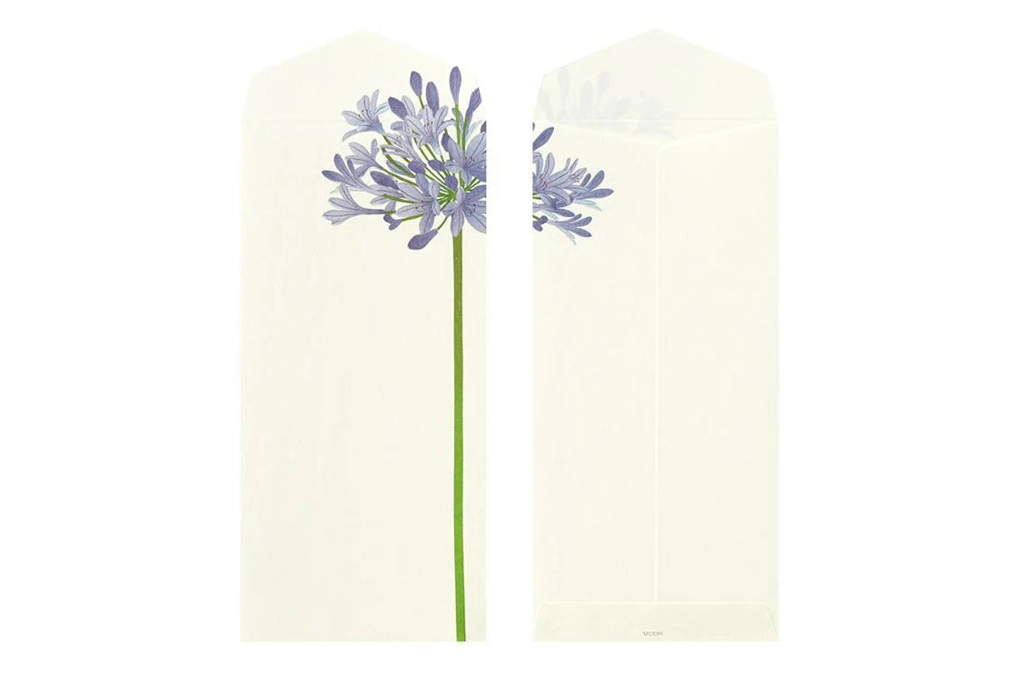 Kami Letter & Envelope Set - Summer Flowers Blue | Flywheel | Stationery | Tasmania