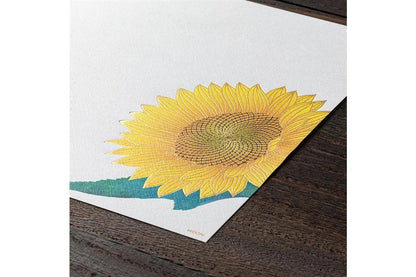 Kami Letter & Envelope Set - Sunflower | Flywheel | Stationery | Tasmania