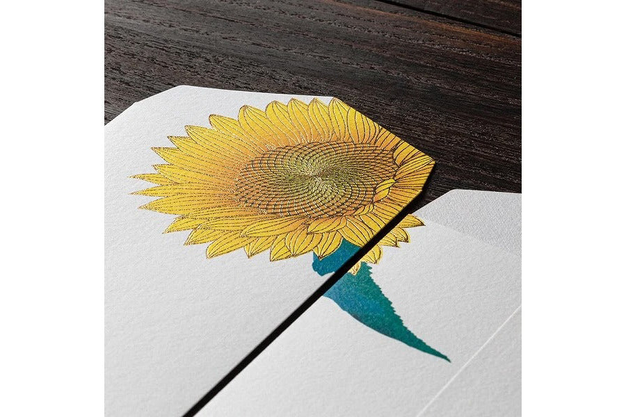 Kami Letter & Envelope Set - Sunflower | Flywheel | Stationery | Tasmania