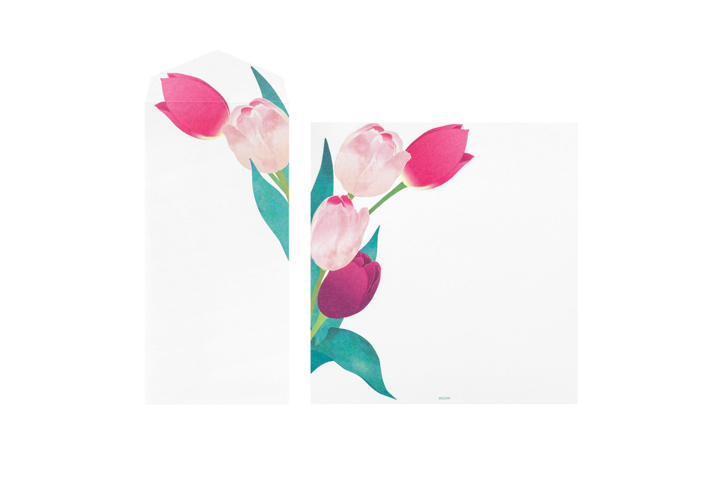 Kami Letter & Envelope Set - Tulip | Flywheel | Stationery | Tasmania