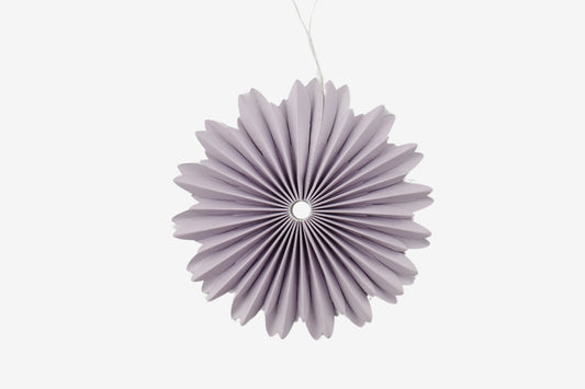 Nordic Rooms Hanging Star Ornament - Lilac | Flywheel | Stationery | Tasmania