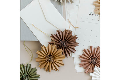 Nordic Rooms Hanging Star Ornament - Clay | Flywheel | Stationery | Tasmania