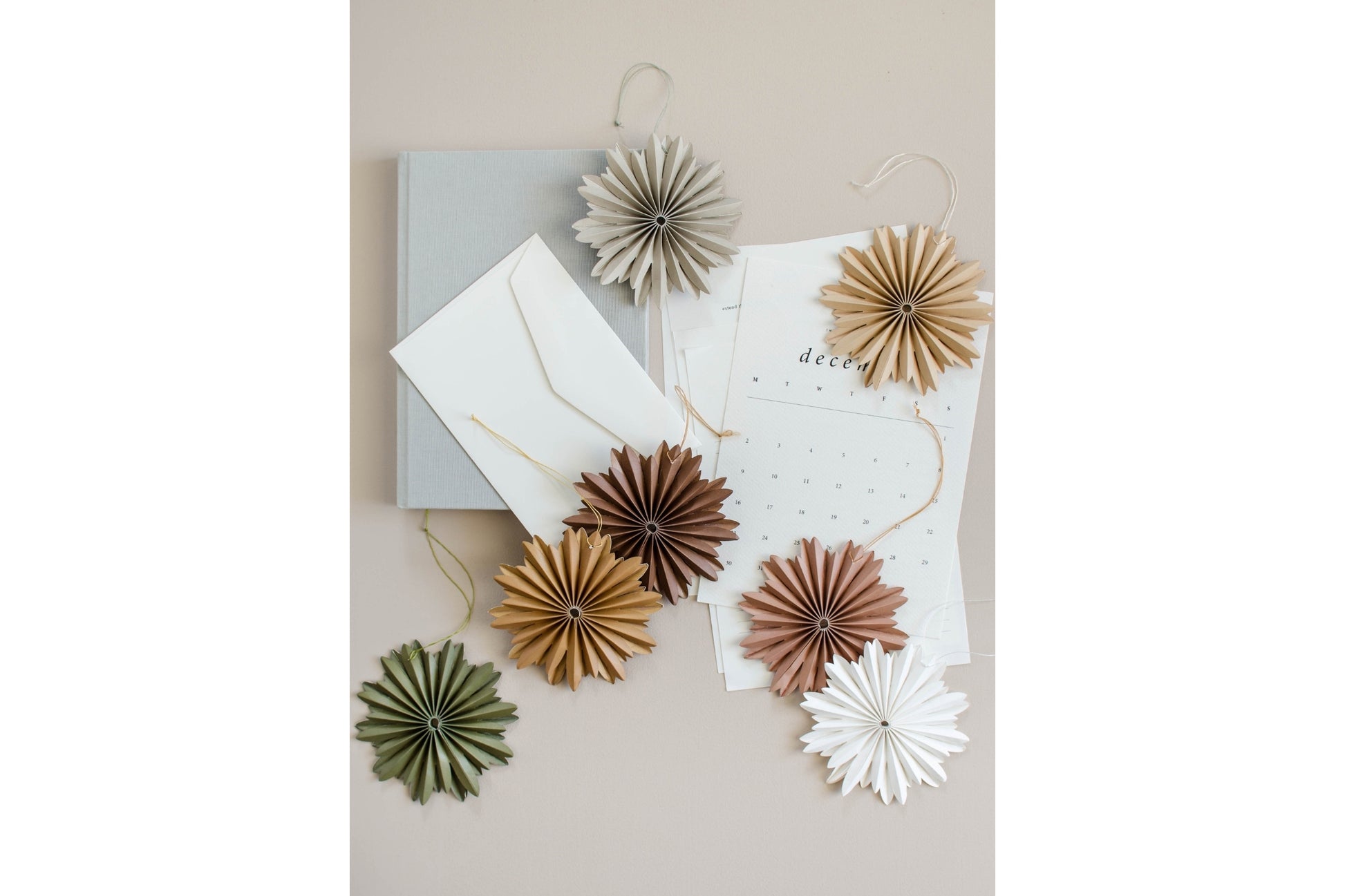 Nordic Rooms Hanging Star Ornament - Clay | Flywheel | Stationery | Tasmania