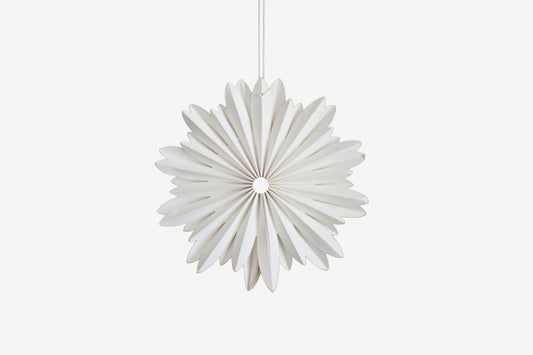 Nordic Rooms Hanging Star Ornament - Off White | Flywheel | Stationery | Tasmania