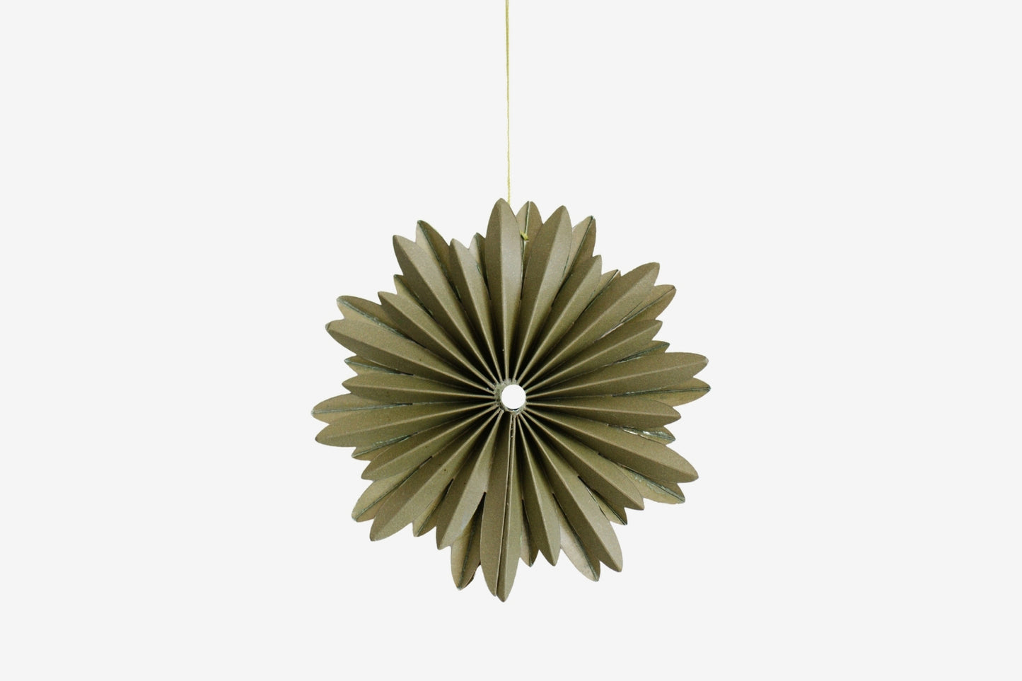 Nordic Rooms Hanging Star Ornament - Olive Green | Flywheel | Stationery | Tasmania