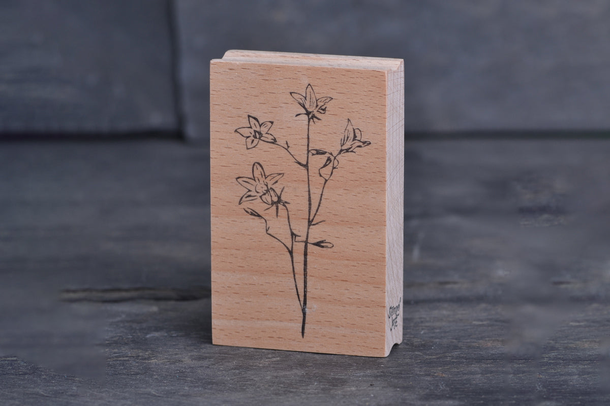 Stempel Jazz Rubber Stamp - Bellflower | Flywheel | Stationery | Tasmania