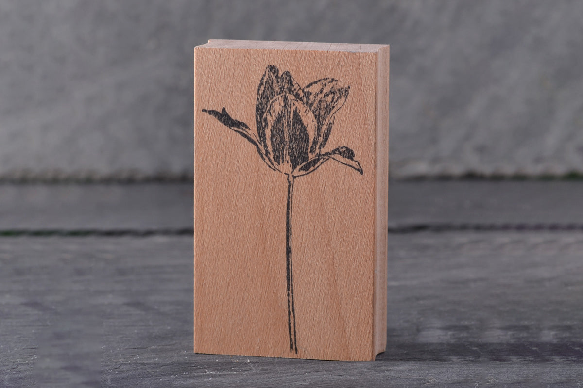 Stempel Jazz Rubber Stamp - Tulip | Flywheel | Stationery | Tasmania