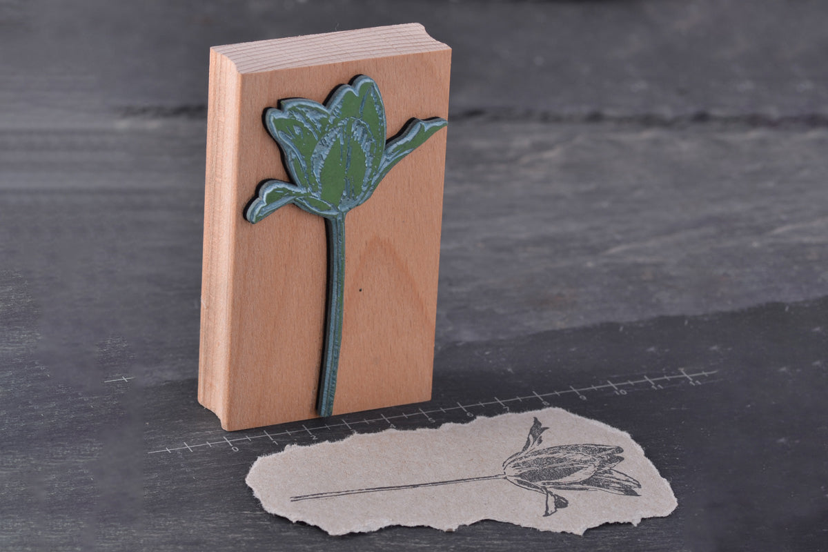 Stempel Jazz Rubber Stamp - Tulip | Flywheel | Stationery | Tasmania