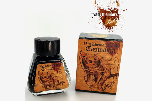 Van Dieman's Ink Fountain Pen Ink - Leatherwood Honey Amber | Flywheel | Stationery | Tasmania