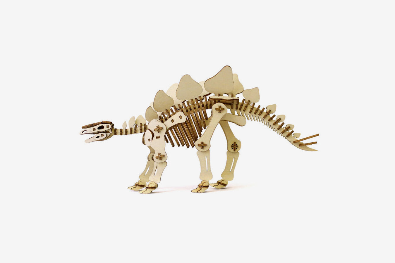 Wa-gu-mi Plywood Puzzle - Stegosaurus | Flywheel | Stationery | Tasmania