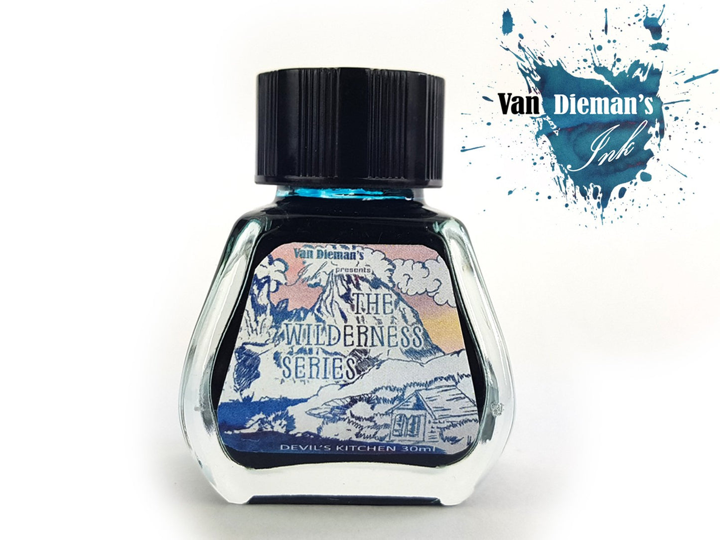 Van Dieman's Ink Fountain Pen Ink - Devil's Kitchen | Flywheel | Stationery | Tasmania