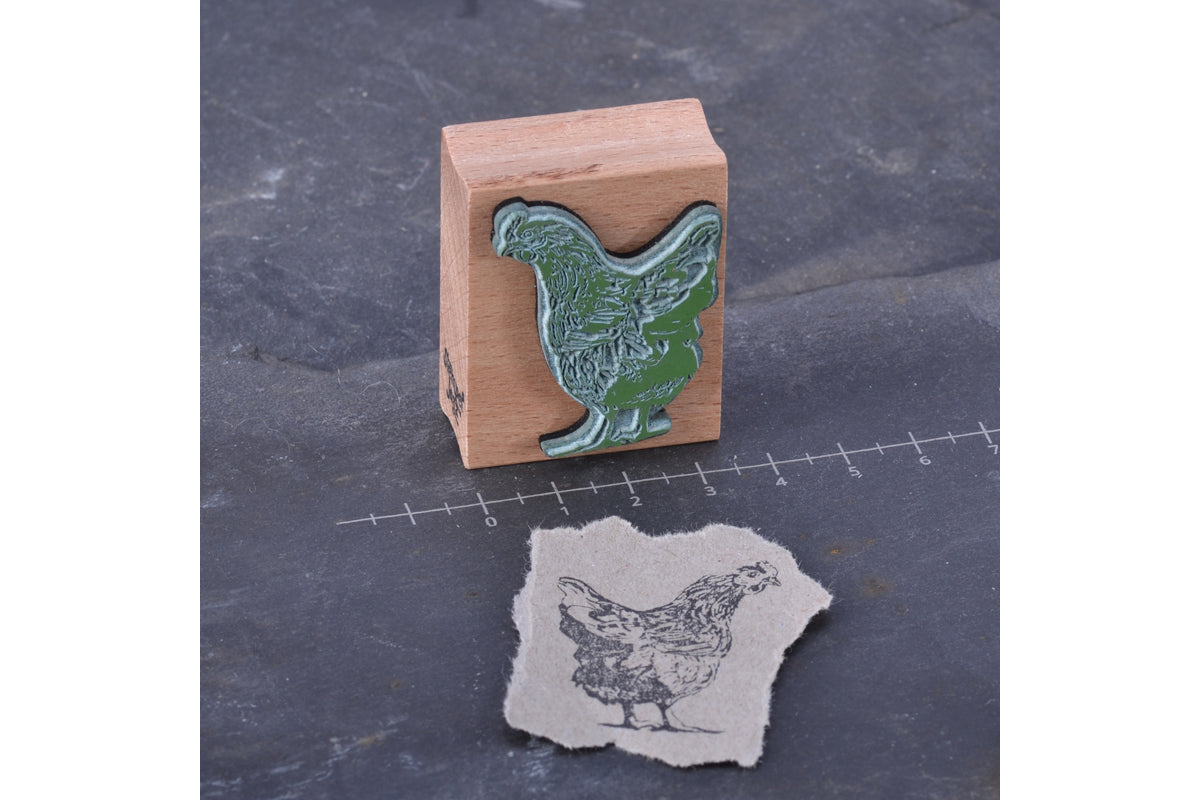 Stempel Jazz Rubber Stamp - Chicken | Flywheel | Stationery | Tasmania